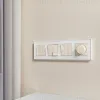 Комплект механизма 2-клавишного перекрестного выключателя 10A-250V Alfa Бежевый глянец Quant Ambrella Volt MA303030 (AP3030, VM125) MA303030 - 2