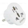 Адаптер-переходник для евровилки с/з ультраплоский Stekker ADP16-06-20W 50412 50412 - 1