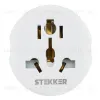Адаптер-переходник для евровилки с/з ультраплоский Stekker ADP16-06-20W 50412 50412 - 2