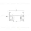 Шинопровод однофазный накладной Hesby Lighting Skylite HSBL_0212 HSBL_0212 - 3