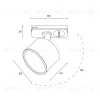 Трековый однофазный светильник Hesby Lighting Skylite HSBL_0220 HSBL_0220 - 5