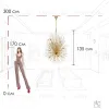 Подвесная люстра Loft IT Splash 10418/12 10418/12 - 10