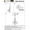 Подвесная люстра Omnilux Mezzo OML-95703-60 OML-95703-60 - 2