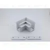 Соединитель угловой плоский для магнитного шинопровода Aployt Magnetic track 220 APL.0285.10.01 APL.0285.10.01 - 1
