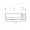Адаптер с драйвером с DIP-switch для трековой системы Quattro Lightstar 594047 594047 - 2
