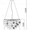 Подвесная люстра Arte Lamp Pipirima A4100LM-6CC A4100LM-6CC - 6