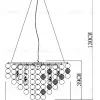 Подвесная люстра Arte Lamp Pipirima A4100LM-8CC A4100LM-8CC - 5