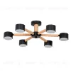 Потолочные люстры Arte Lamp Tenda A1624PL-6BK A1624PL-6BK - 1