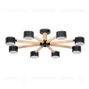 Потолочные люстры Arte Lamp Tenda A1624PL-8BK A1624PL-8BK - 1