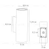 Уличный настенный светильник Arte Lamp Torcular A1307AL-2BK A1307AL-2BK - 3