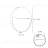 Подсветки для лестниц Arte Lamp Piazza A3521AL-1BK A3521AL-1BK - 3
