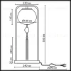 Настольная лампа Odeon Light Modern Fiolent 5432/1T 5432/1T - 2
