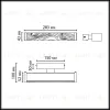 Настенный светильник Odeon Light L-Vision Riviera 5450/10WLB 5450/10WLB - 2