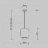 Подвесной светильник Maytoni Brio MOD466PL-L12GR3K MOD466PL-L12GR3K - 2
