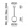 Подвесной светильник Maytoni Brio MOD466PL-L12GR3K MOD466PL-L12GR3K - 6