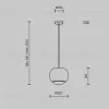 Подвесной светильник Maytoni Brio MOD466PL-L12B3K MOD466PL-L12B3K - 2