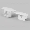 Комплект заглушек (для профиля ALM-0808-S-2M) 2 шт Maytoni Led Strip  642084 642084 - 1