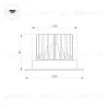 Встраиваемый светильник Arlight MS-ATLAS-TRIMLESS-R50-6W Warm3000 (BK, 40deg, 230V) (IP20 Металл) 036135(1) 036135(1) - 2