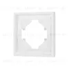 Рамка пластиковая на 1 пост Arlight FRM-TENDO-PL-1-WH 053835 053835 - 1
