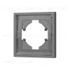 Рамка пластиковая на 1 пост Arlight FRM-TENDO-PL-1-GR 053837 053837 - 1