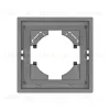 Рамка пластиковая на 1 пост Arlight FRM-TENDO-PL-1-GR 053837 053837 - 2