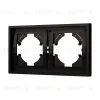 Рамка пластиковая на 2 поста Arlight FRM-TENDO-PL-2-BK 053840 053840 - 1