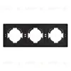Рамка пластиковая на 3 поста Arlight FRM-TENDO-PL-3-BK 053844 053844 - 4