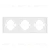 Рамка пластиковая на 3 поста Arlight FRM-TENDO-PL-3-WH 053843 053843 - 3