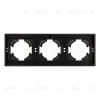 Рамка пластиковая на 3 поста Arlight FRM-TENDO-PL-3-BK 053844 053844 - 2