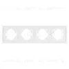 Рамка пластиковая на 4 поста Arlight FRM-TENDO-PL-4-WH 053847 053847 - 3