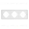 Рамка пластиковая на 3 поста Arlight FRM-TENDO-PL-3-GD 053846 053846 - 2