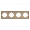 Рамка пластиковая на 4 поста Arlight FRM-TENDO-PL-4-GD 053850 053850 - 3