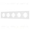 Рамка пластиковая на 5 постов Arlight FRM-TENDO-PL-5-WH 053851 053851 - 1