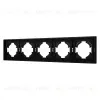 Рамка пластиковая на 5 постов Arlight FRM-TENDO-PL-5-BK 053852 053852 - 1