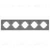 Рамка пластиковая на 5 постов Arlight FRM-TENDO-PL-5-GR 053853 053853 - 3