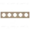 Рамка пластиковая на 5 постов Arlight FRM-TENDO-PL-5-GD 053854 053854 - 3