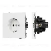 Механизм электрической розетки Arlight SCT-TENDO-MEU1-PL-WH (230V, 16A) 054078 054078 - 1