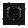 Механизм розетки с USB зарядкой Arlight SCT-TENDO-MUAA-PL-BK (230V, 16A) 054083 054083 - 2