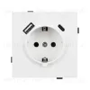 Механизм розетки с USB зарядкой Arlight SCT-TENDO-MUAC-PL-WH (230V, 16A) 054086 054086 - 3