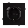 Механизм розетки с USB зарядкой Arlight SCT-TENDO-MUAC-PL-BK (230V, 16A) 054087 054087 - 3