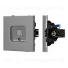 Механизм компьютерной розетки Arlight SCT-TENDO-MPC1-PL-GR (RJ-45, CAT6) 054105 054105 - 1