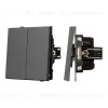 Механизм выключателя управления шторами Arlight SWT-TENDO-MKR2-SFPL-GR (230V, 10A) 054328 054328 - 1
