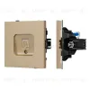 Механизм компьютерной розетки Arlight SCT-TENDO-MPC1-SFPL-GD (RJ-45, CAT6) 054592 054592 - 1