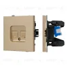 Механизм компьютерной розетки двойной SCT-TENDO-MPC2-SFPL-GD (RJ-45, CAT6) 054596 054596 - 1