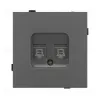 Механизм компьютерной розетки двойной SCT-TENDO-MPC2-SFPL-GR (RJ-45, CAT6) 054597 054597 - 2