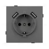 Механизм розетки с USB зарядкой Arlight SCT-TENDO-MUAA-SFPL-GR (230V, 16A) 054605 054605 - 3