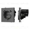 Механизм розетки с USB зарядкой Arlight SCT-TENDO-MUAC-SFPL-GR (230V, 16A) 054609 054609 - 1