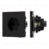 Механизм электрической розетки Arlight SCT-TENDO-MEU1-SFPL-BK (230V, 16A) 054638 054638 - 1