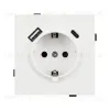 Механизм розетки с USB зарядкой Arlight SCT-TENDO-MUAC-SFPL-WH (230V, 16A) 054610 054610 - 3