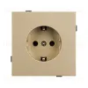 Механизм электрической розетки Arlight SCT-TENDO-MEU1-SFPL-GD (230V, 16A) 054639 054639 - 2